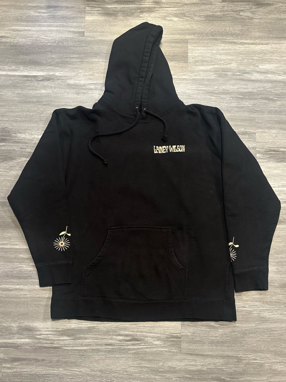Lainey Wilson Black Concert Pullover Hoodie X-Large